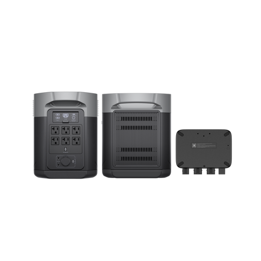 DELTA 2 Max + DELTA 2 Max専用エクストラバッテリー + 800W Alternator Chargerセット